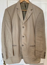 1980s CECIL GEE Mens 46R Linen