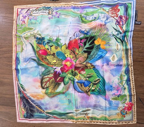 Genuine christian lacroix silk - genuine,