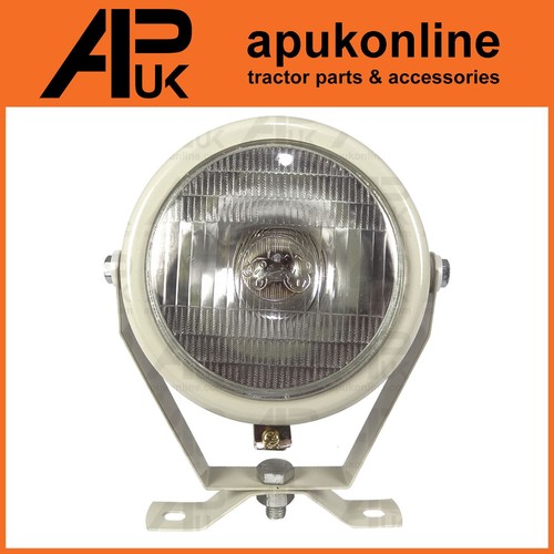White plough work lamp light - white,