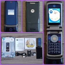 Motorola Krzr K1 Collectors Mobile Phone (Unlocked). Original box with content.
