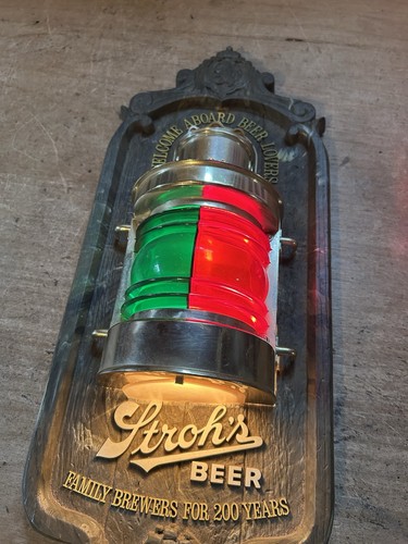 Stroh beer nautical - beer, lighted