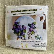 Needle Felting Kit Hydrangeas