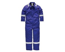 Dickies 200gsm Insulated Pyrovatex Quilted Padded FR Coverall Hi Viz FR5409