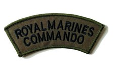 ROYAL MARINES COMMANDO BRITISH ARMY BADGES/PATCHES- Sew On Patch-shoulder