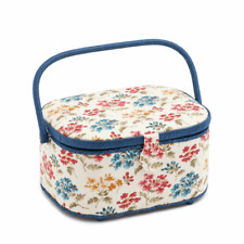 LARGE OVAL SEWING BASKET