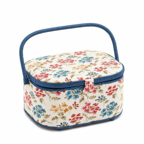 Large oval sewing basket - oval,