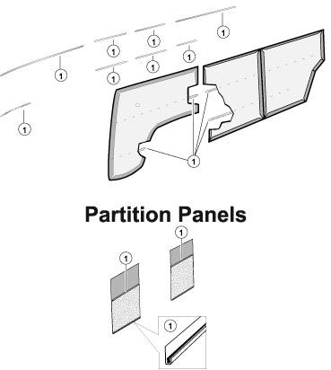 Door panel trim kit fits - trim, kit,