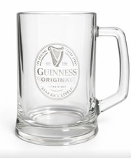 Guinness Tankard Pint Glass