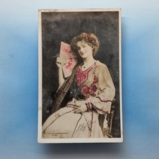 lily Elsie Postcard 1937 Real