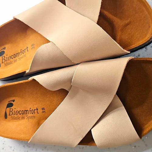 Biocomfort beige faux - beige, leather