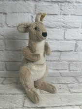 Steiff Linda Kangaroo 0710/35 1978-1985  **RARE** Button on ear