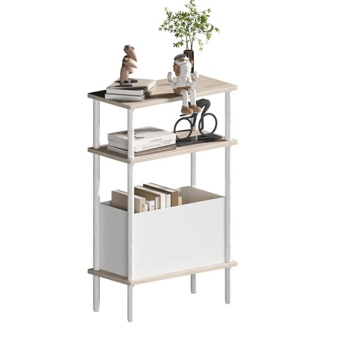Narrow side table fabric - side,