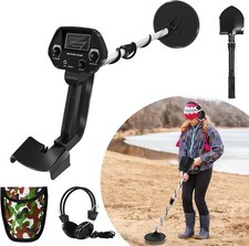 Professional Metal Detector Kit Discriminating Treasure Gold Coins Hunting