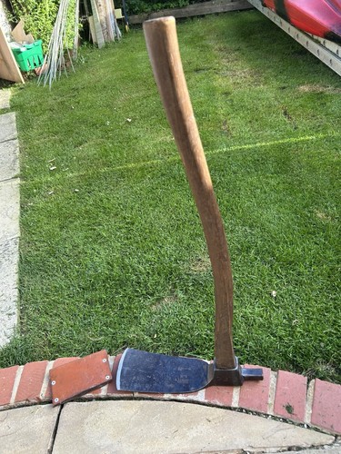 Adze head and handle