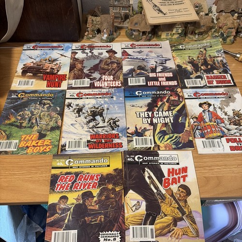Commando war comics job - comics, 10