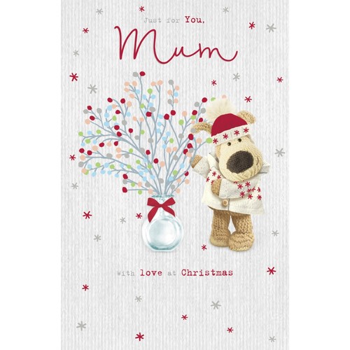 Boofle near flower vase mum - near,