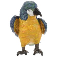 Plastic Parrot Model Figurine