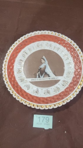 Antique commemorative plate - commemorative, of