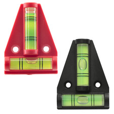TRIXES 2 Way Mini Spirit Level *All Colours* NEW Small T Bubble Levelling Tool