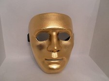 Gold Mens Masquerade Mask