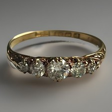 18ct Gold Diamond Ring 0.60ct