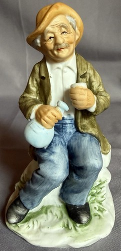 Vintage bisque porcelain old - vintage,