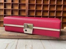 Vintage Red Audio Cassette