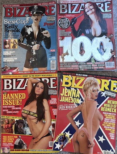 Lot bizarre magazines - lot,