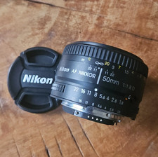 Nikon AF Nikkor 50mm F1.8 D