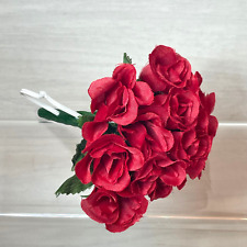 Build a Bear Handheld Accessory Dozen Red Roses Bouquet, RETIRED VALENTINES