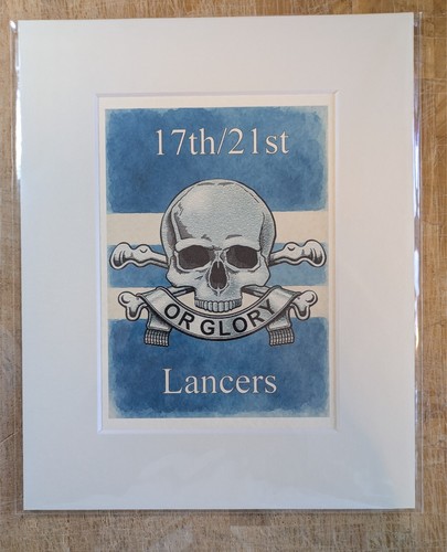Lancers cap badge - lancers,