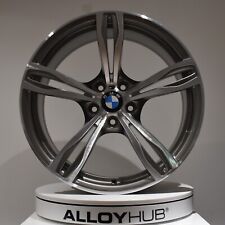 GENUINE BMW M6 343M SPORT 5 TWIN SPOKE 20" INCH SINGLE REAR ALLOY WHEEL X1
