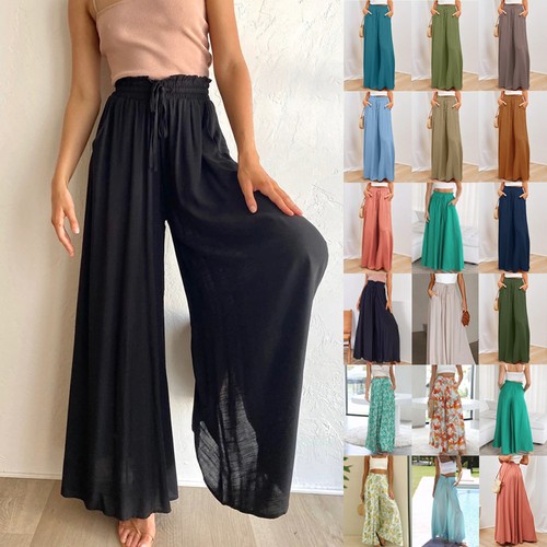 Women wide leg palazzo - women,