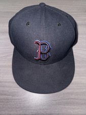 Boston Red Sox cap New era OnField Black Size 7 1/8