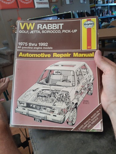 Haynes 884 repair manual - haynes, vw