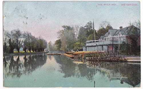 Weybridge river wey surrey - ​weybridge,