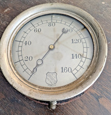 Antique Industrial Steam Gauge