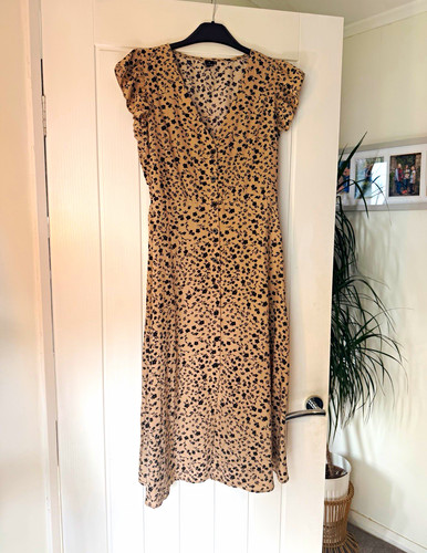 Matalan beige black floral - beige,