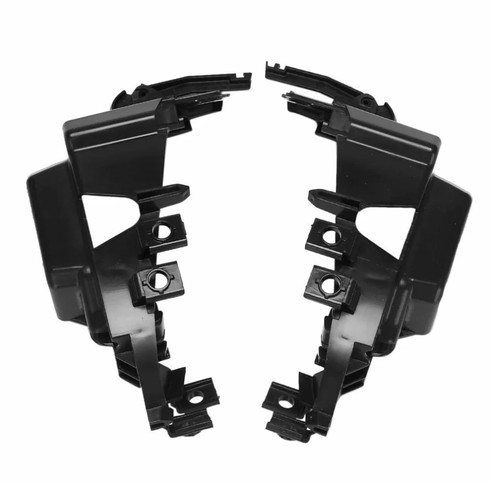 Pair front bumper bracket r - bracket, l&r