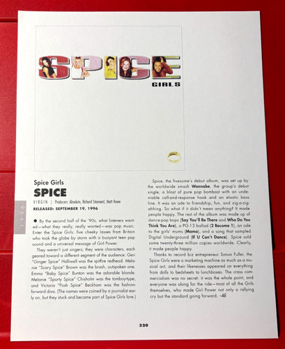 The spice girls - girls, album