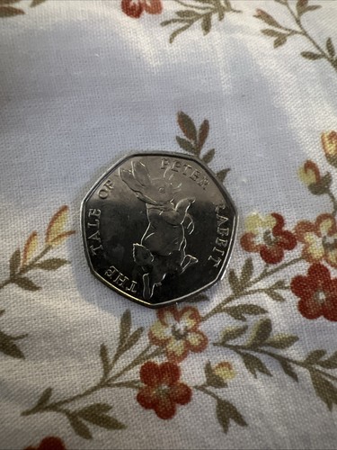 Peter rabbit collectible 50p - collectible,