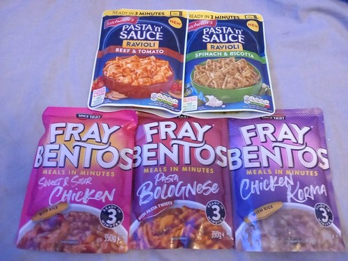 Packs mre food pouches - mre, fray
