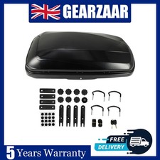 Car Roof Box In Gloss Black