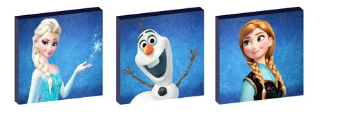 Frozen set wall art - 3,