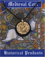 Edward III Medieval Gold Plated Coin Pendant Necklace Beautifully Crafted