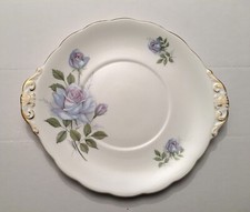 Vintage China Cake Plate Royal