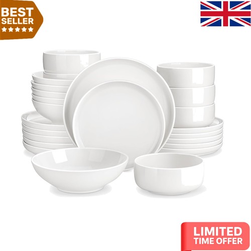 Elegant piece white - 24-piece,