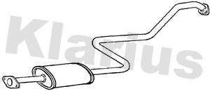 Centre muffler fits nissan - muffler,