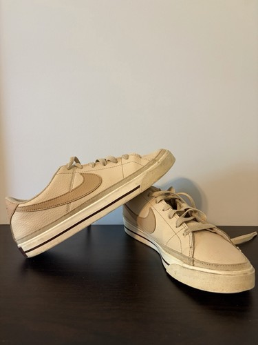 Nike court legacy beige tan - court,