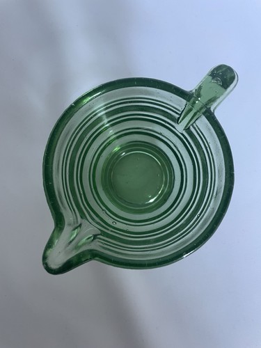 1920 vintage green glass - vintage,